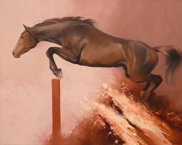 Original Horse Paintings by Zil Hoque