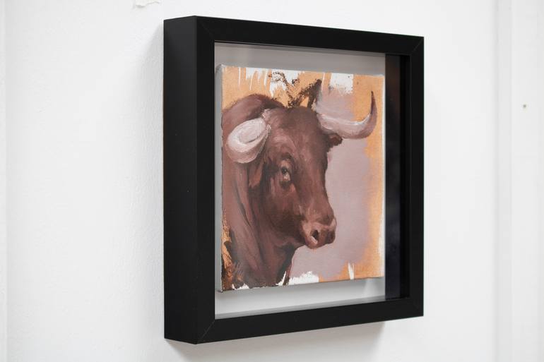 Original Expressionism Animal Painting by Zil Hoque