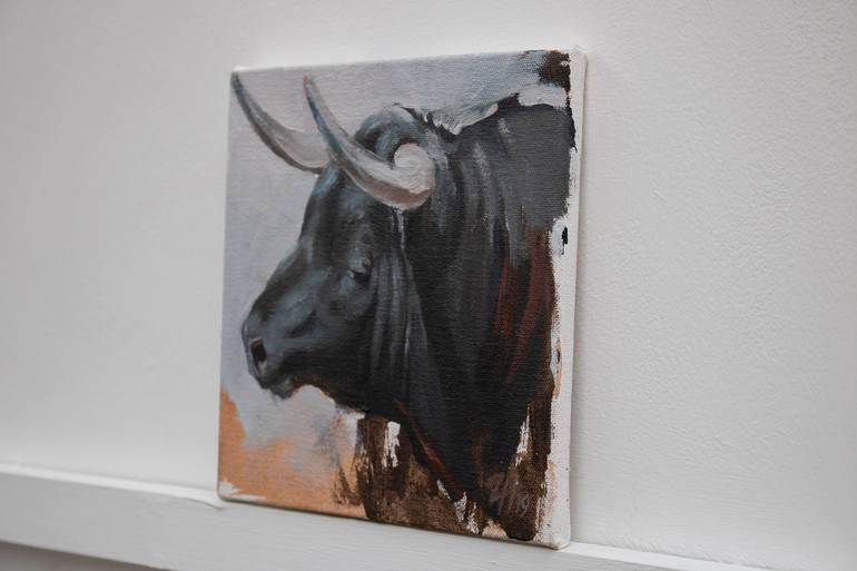 Original Expressionism Animal Painting by Zil Hoque