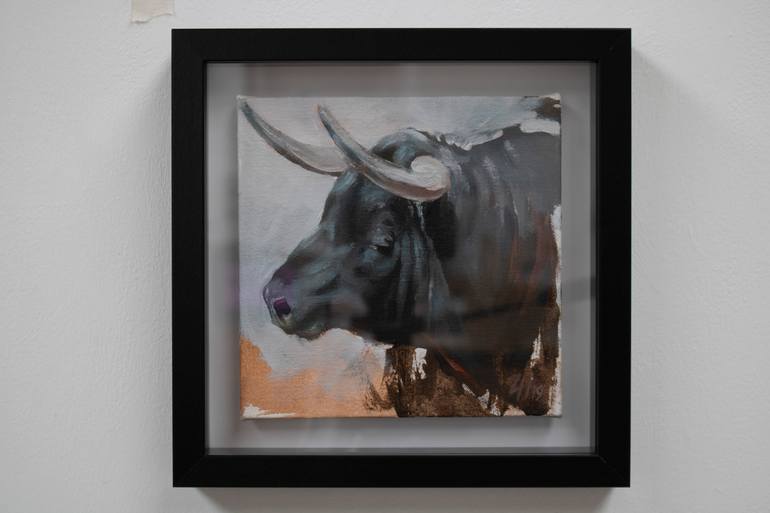 Original Expressionism Animal Painting by Zil Hoque