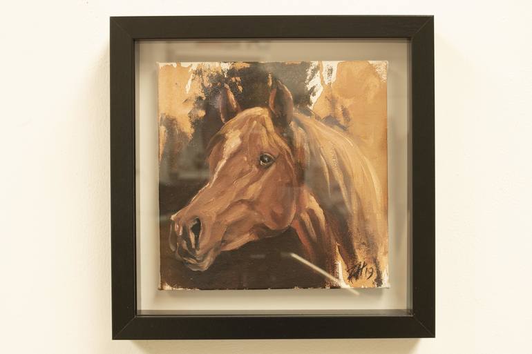 Original Horse Painting by Zil Hoque