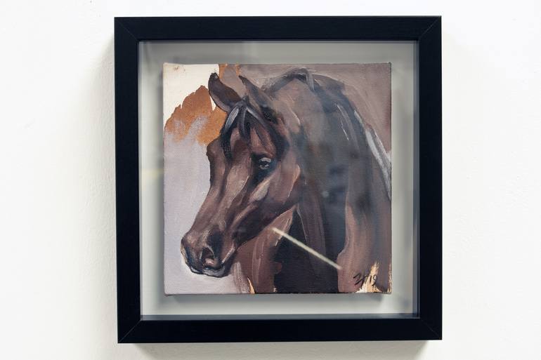 Original Horse Painting by Zil Hoque