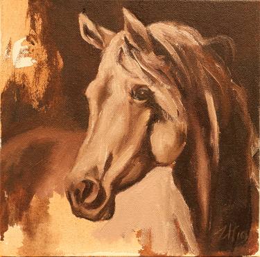 Print of Expressionism Horse Paintings by Zil Hoque
