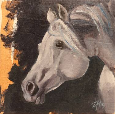 Original Horse Paintings by Zil Hoque