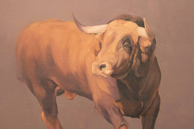 Original Figurative Animal Painting by Zil Hoque