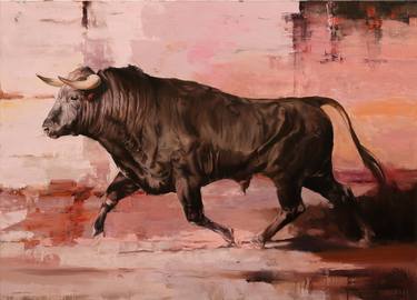 Original Figurative Animal Paintings by Zil Hoque