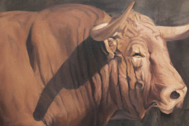 Original Figurative Animal Painting by Zil Hoque
