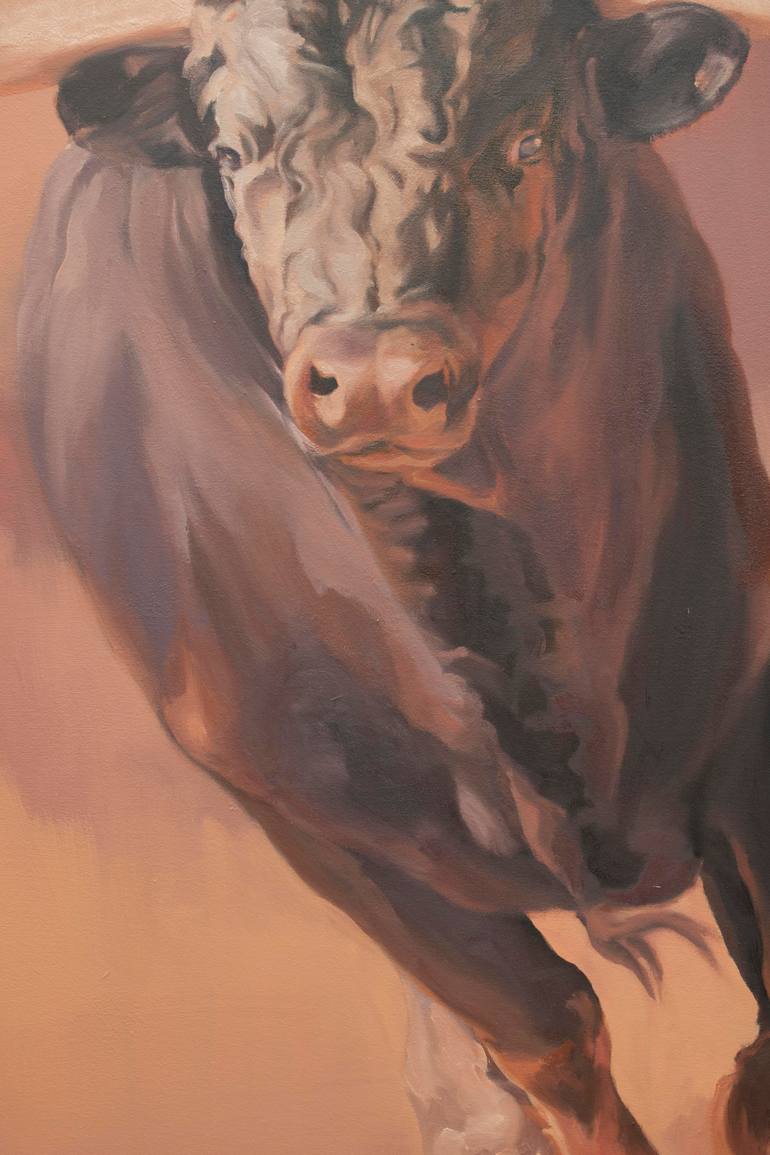 Original Impressionism Animal Painting by Zil Hoque