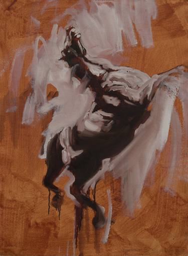 Print of Expressionism Horse Paintings by Zil Hoque