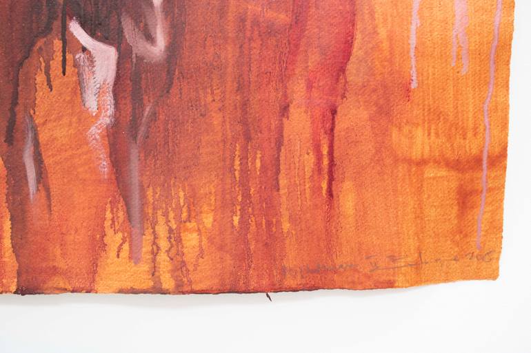 Original Expressionism Horse Painting by Zil Hoque