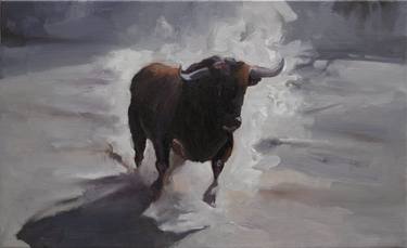 Original Cows Paintings by Zil Hoque
