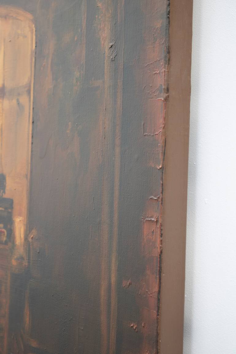 Original Expressionism Portrait Painting by Zil Hoque