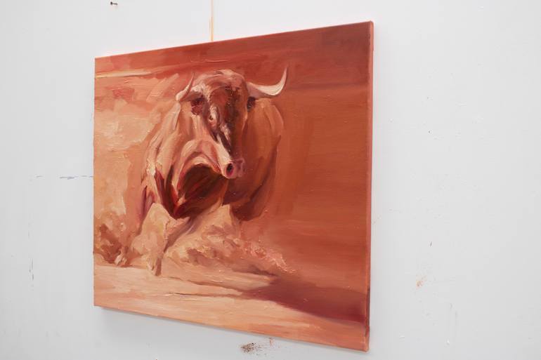 Original Expressionism Animal Painting by Zil Hoque