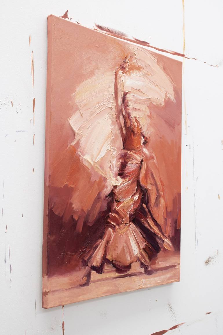 Original Figurative Performing Arts Painting by Zil Hoque