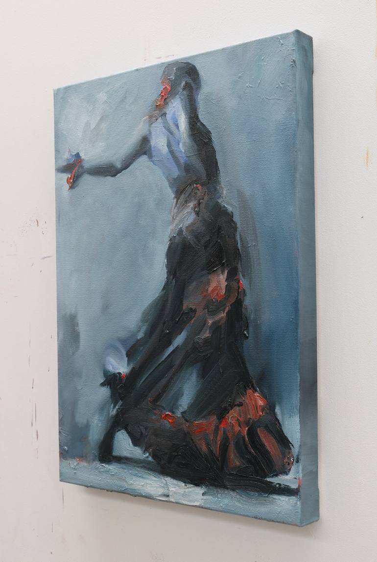 Original Expressionism Performing Arts Painting by Zil Hoque