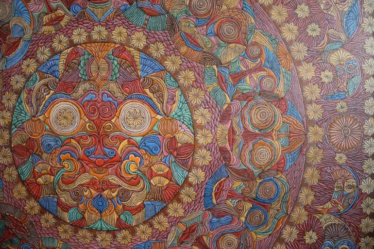 Original Abstract Expressionism Abstract Painting by Robertas Gedvilas