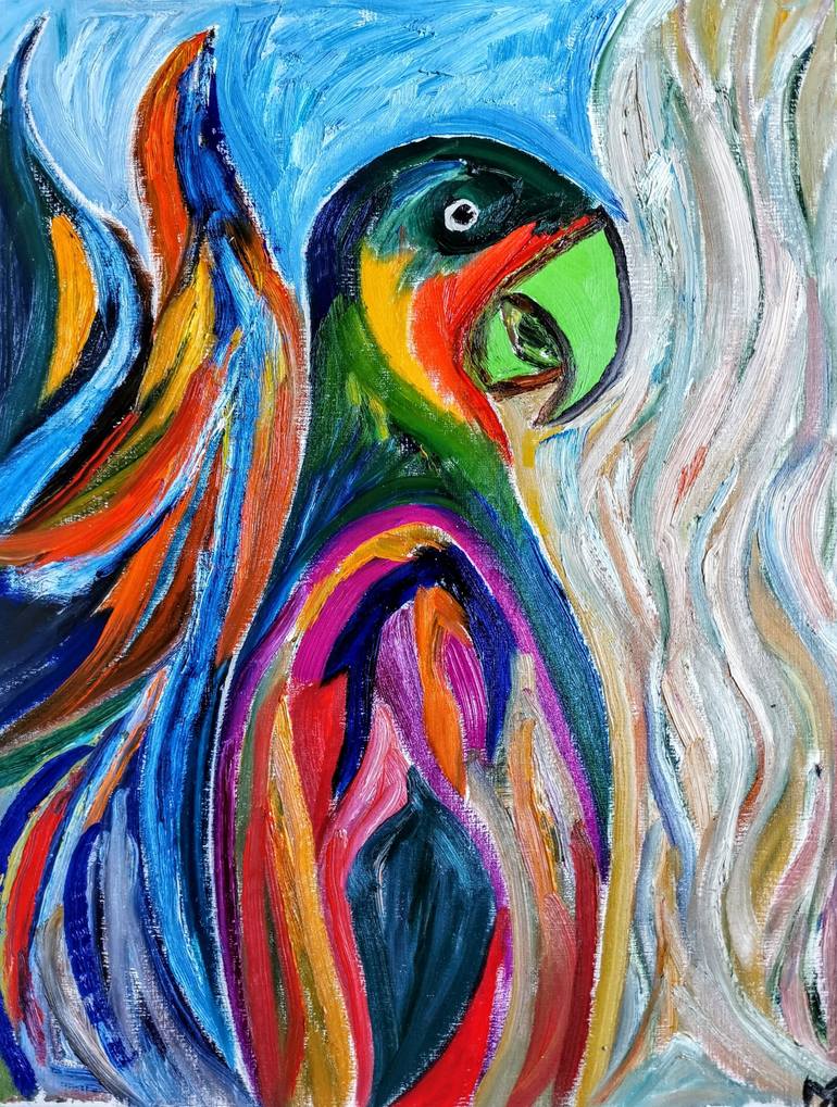 Original  Painting by matthias schuster