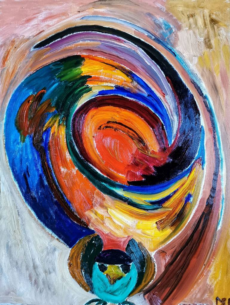 Original  Painting by matthias schuster