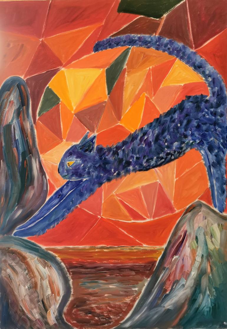 Original  Painting by matthias schuster