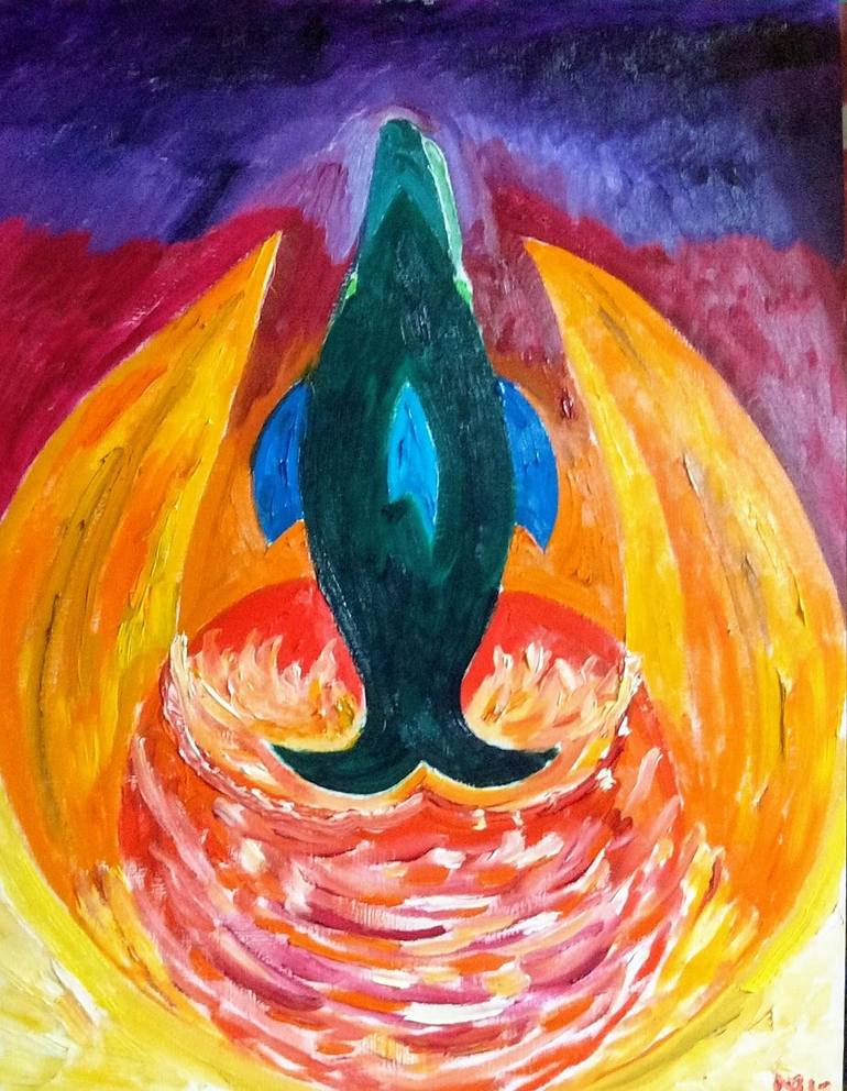 Original  Painting by matthias schuster