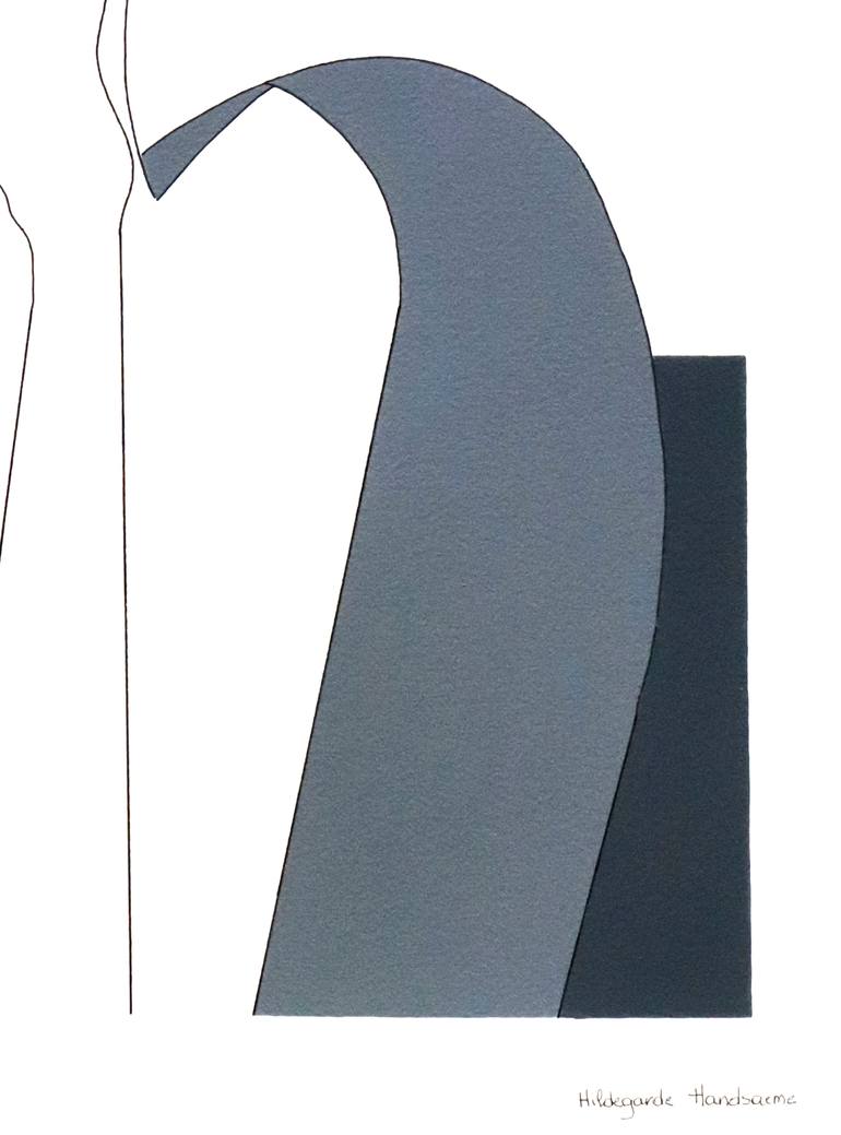 Original Contemporary People Painting by Hildegarde Handsaeme
