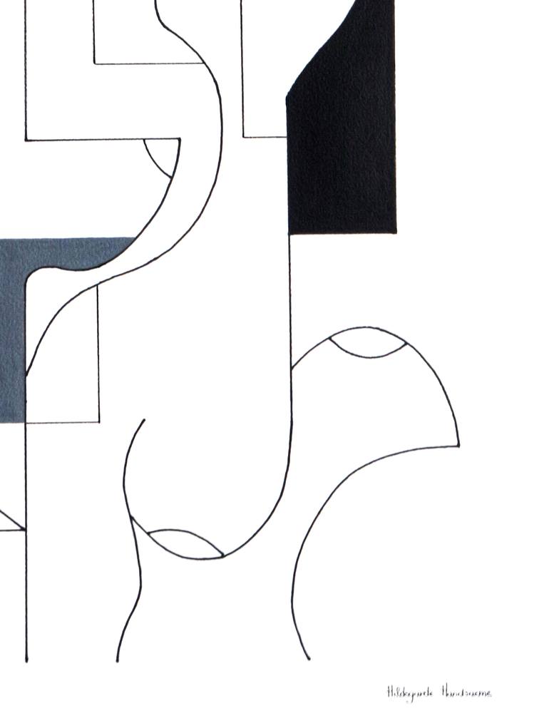 Original Contemporary Women Drawing by Hildegarde Handsaeme