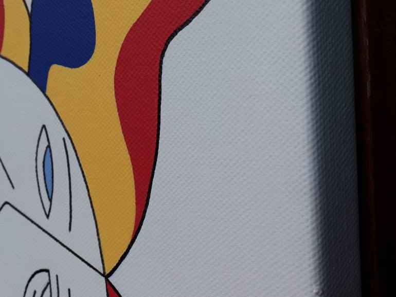 Original Figurative People Painting by Hildegarde Handsaeme