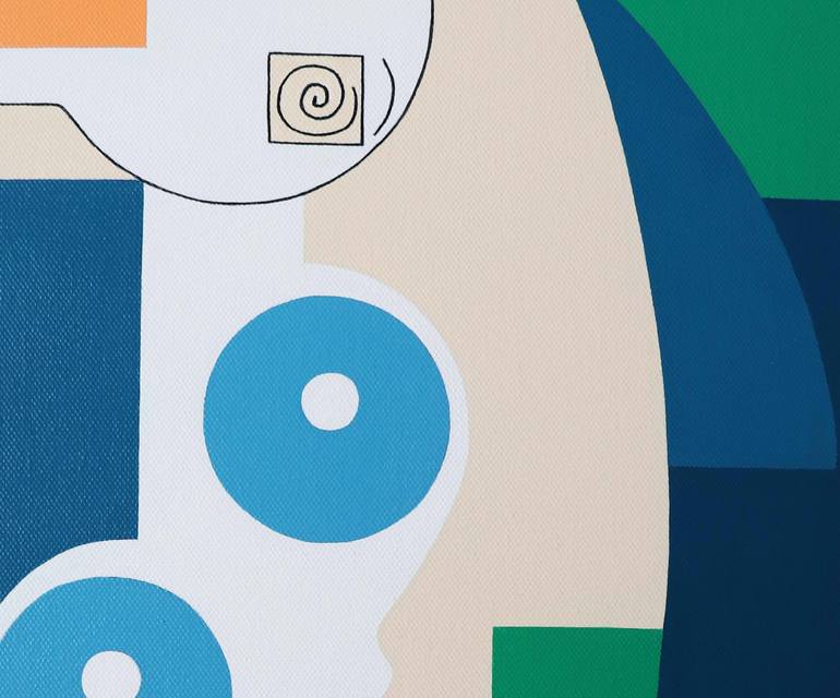 Original Animal Painting by Hildegarde Handsaeme