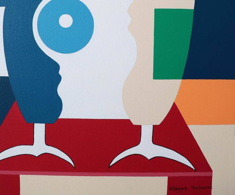 Original Animal Painting by Hildegarde Handsaeme