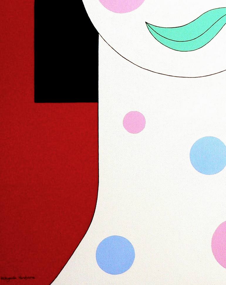 Original Cubism Nude Painting by Hildegarde Handsaeme