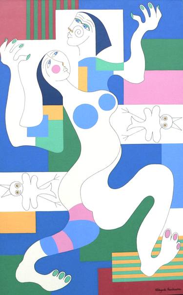 Print of Fantasy Paintings by Hildegarde Handsaeme