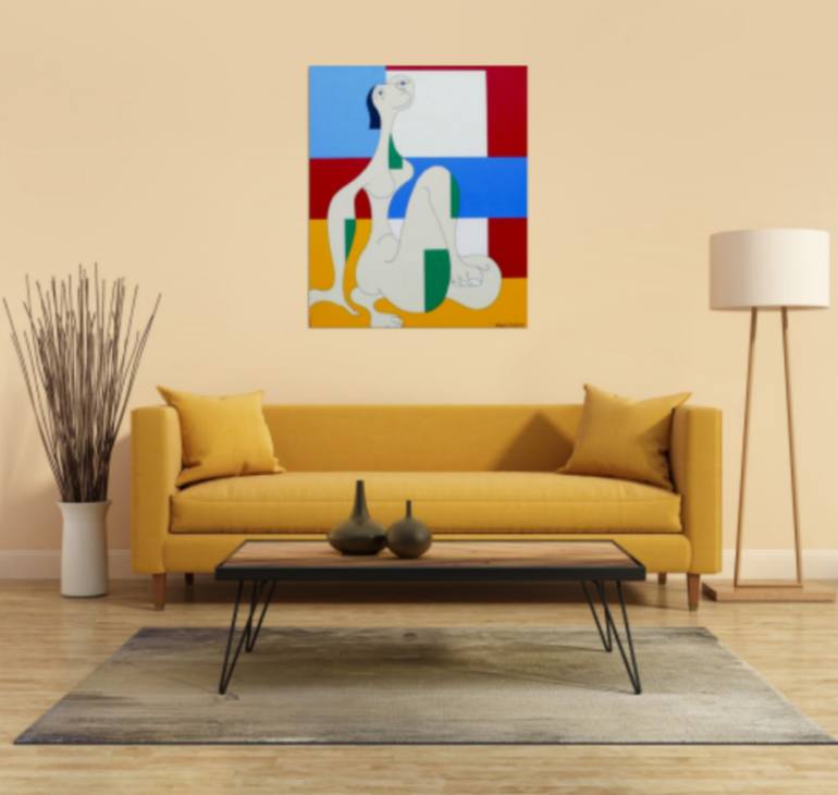 Original Love Painting by Hildegarde Handsaeme