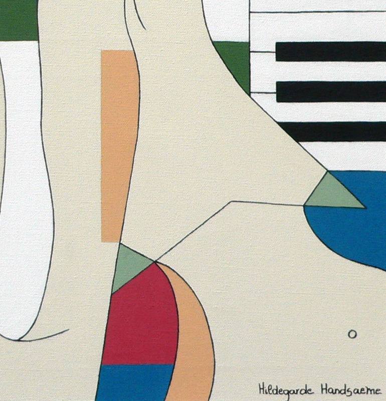 Original Music Painting by Hildegarde Handsaeme