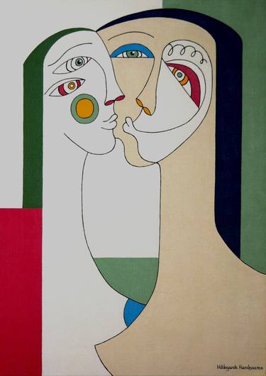 Print of Men Paintings by Hildegarde Handsaeme