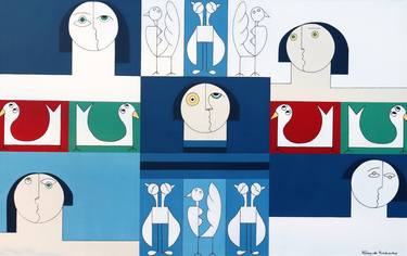 Original  Paintings by Hildegarde Handsaeme