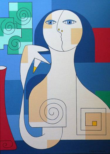 Original Women Paintings by Hildegarde Handsaeme