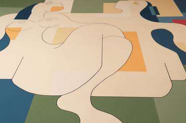 Print of Abstract Love Paintings by Hildegarde Handsaeme