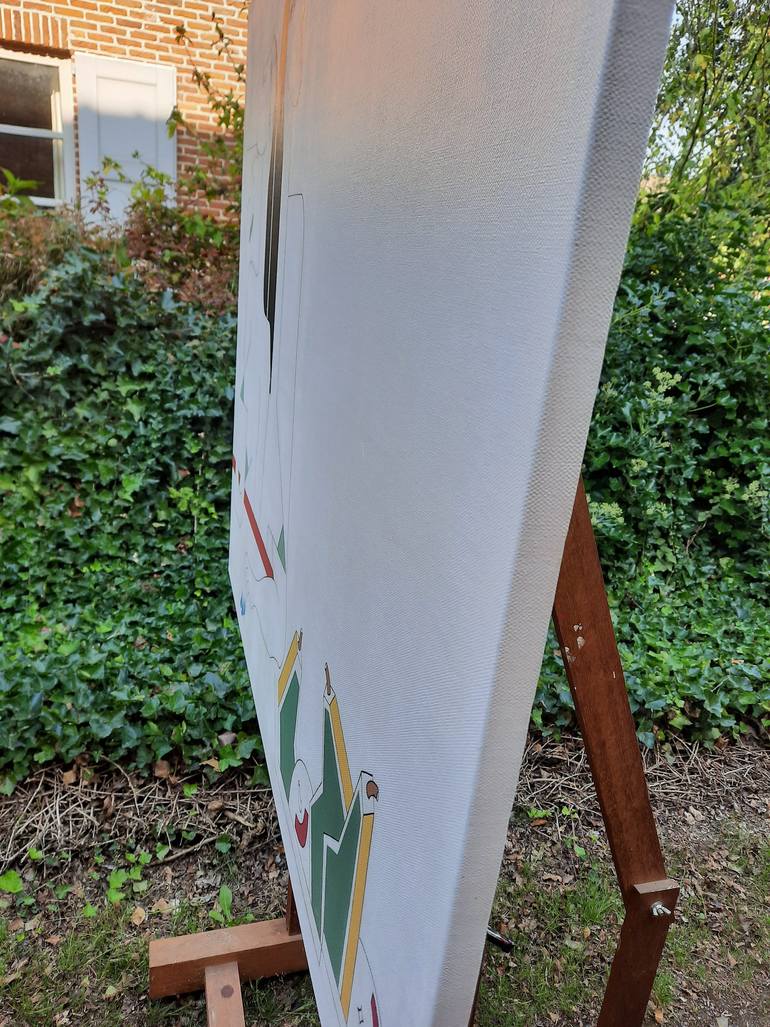 Original Figurative Love Painting by Hildegarde Handsaeme