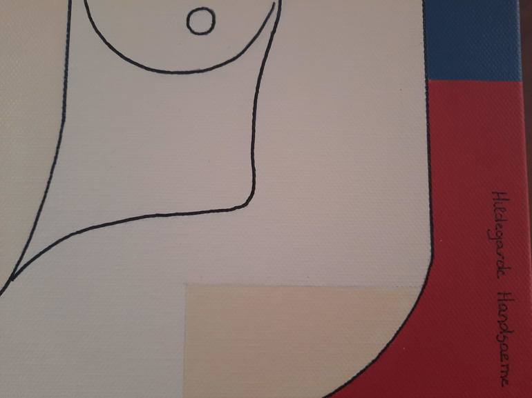 Original Portrait Painting by Hildegarde Handsaeme