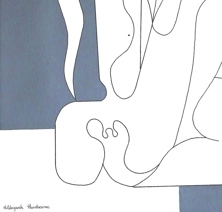 Original Figurative Women Painting by Hildegarde Handsaeme