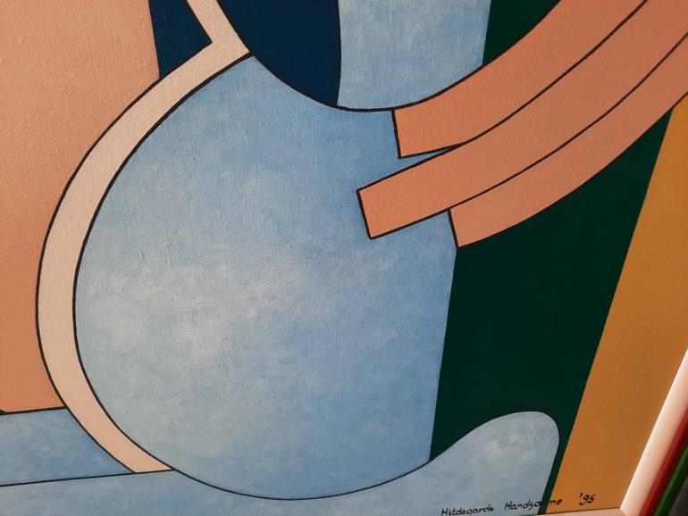 Original Figurative Love Painting by Hildegarde Handsaeme