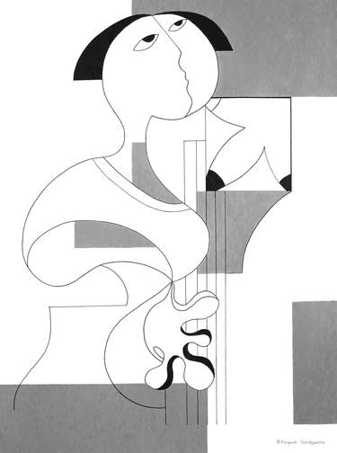 Print of Music Paintings by Hildegarde Handsaeme