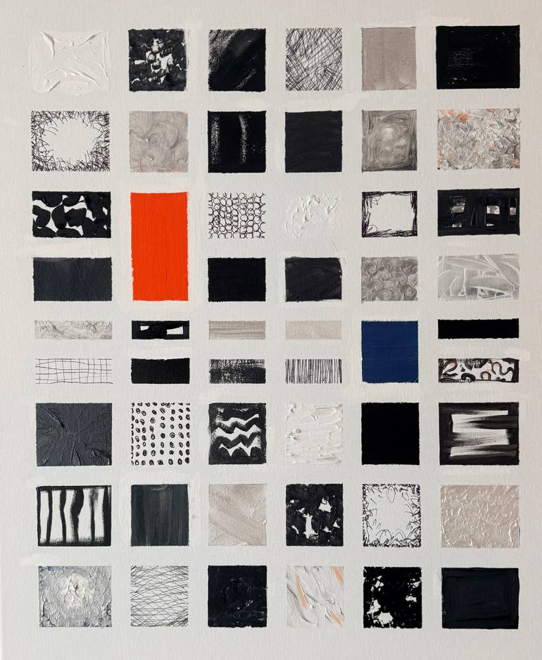 Original Abstract Painting by Vasu Gupta | Abstract Art on Canvas | SPECIMEN 20 x 24 x 1 in.