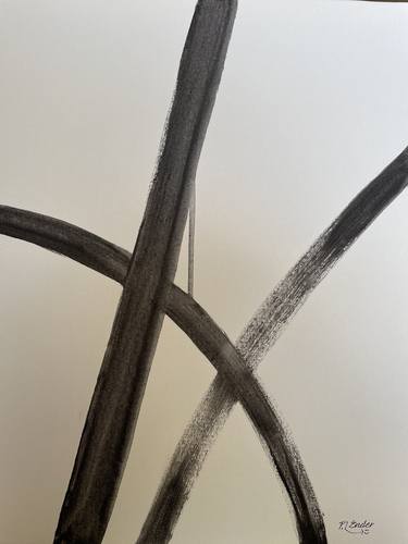 Original Painterly Abstraction Abstract Painting by Pauline Ender