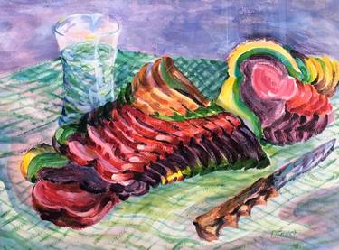 Original Fine Art Food Paintings by Pauline Ender