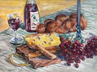 Original Food Paintings by Pauline Ender