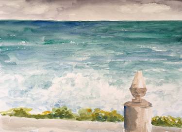 Original Fine Art Beach Paintings by Pauline Ender