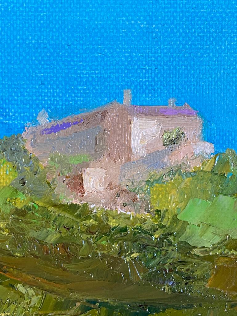 Original Impressionism Landscape Painting by Sergius Pavlov