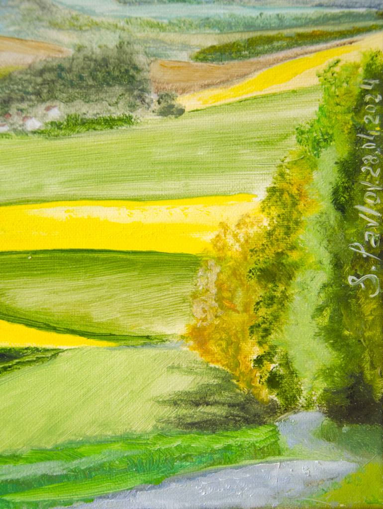 Original Contemporary Landscape Painting by Sergius Pavlov
