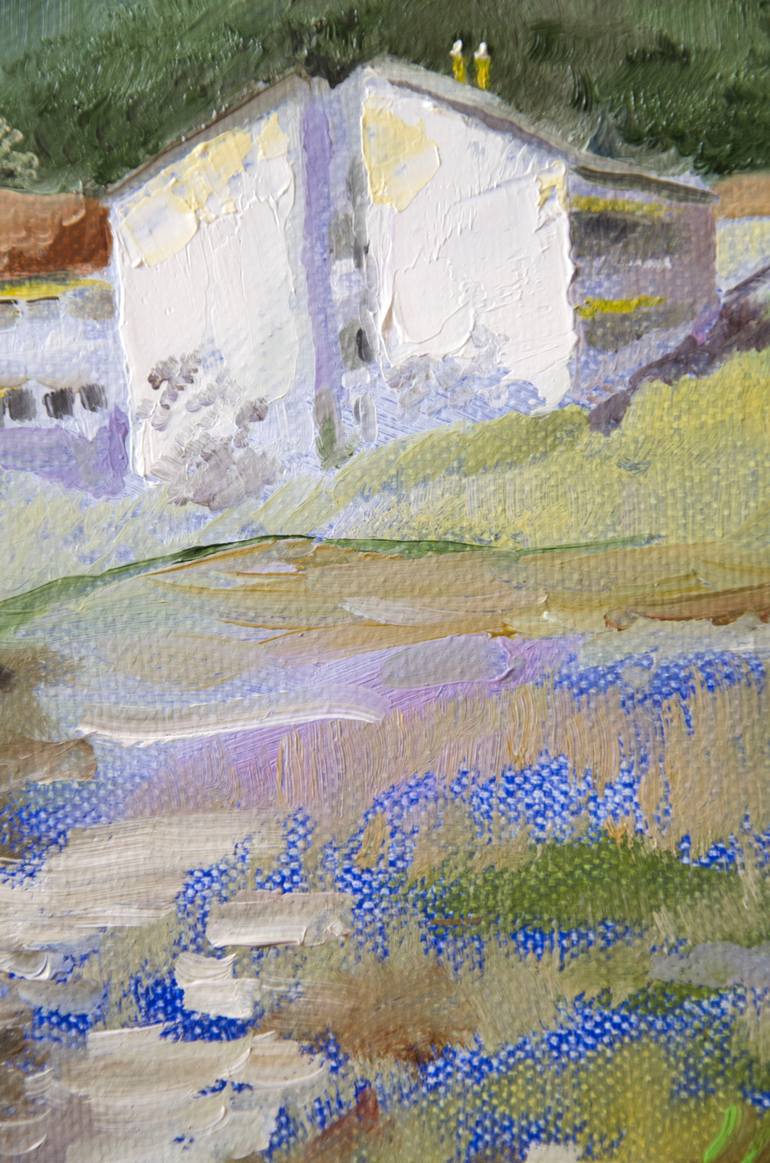 Original Impressionism Landscape Painting by Sergius Pavlov